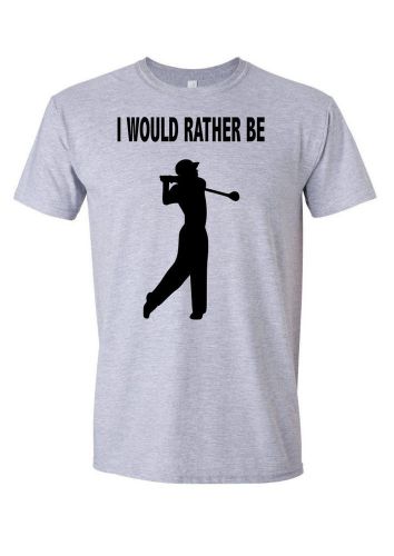 I Would Rather Be Golfing Shirt