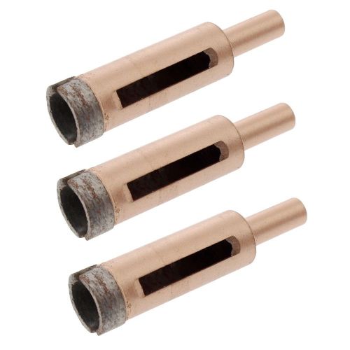 3Pcs 20mm 3/4&#034; inch Sintered Diamond Hole Saw Drill Core Bit for Marble Granite
