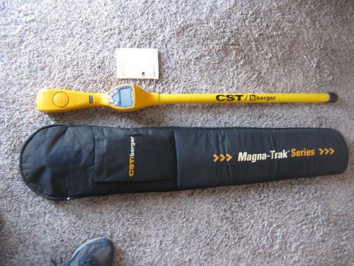 CST Magna-Track 200 Series Magnetic Locator W/ Soft Case Pre-owned Free Shipping