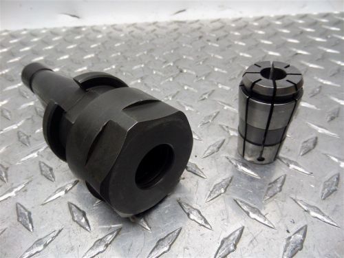 40 taper cnc collet chuck system w/ 1/2&#034; capacity collet for sale