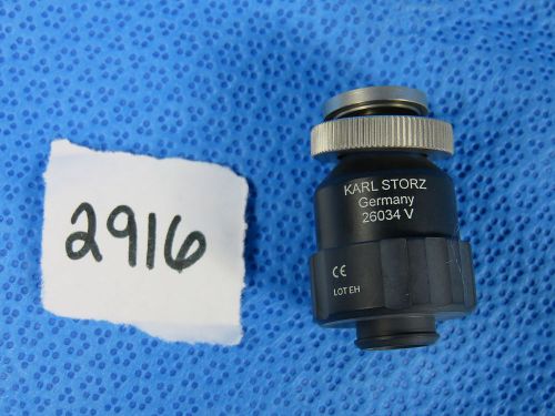 Karl Storz 26034V Scope Adapter with Silicone Leaflet Valve