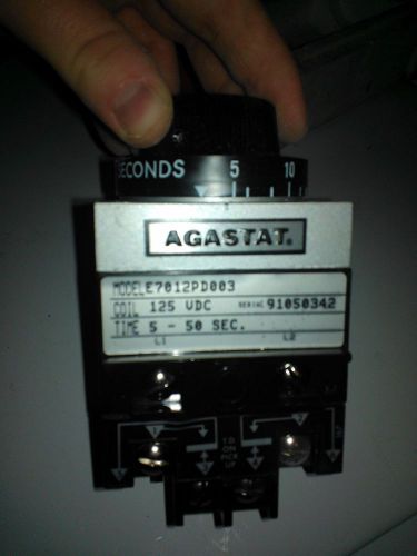 Agastat Timing Relay 5 - 50 Seconds