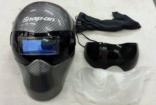 Snap on auto darkening welding helmet for sale