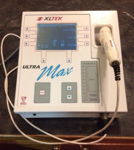 Excel Ultra Max SX Therapy Ultrasound System with Medium Head Xltek