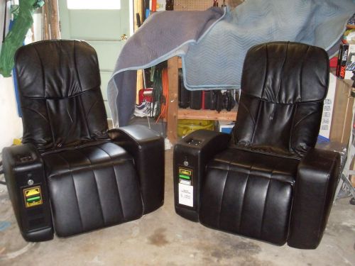 Black Back Rubber Commercial Massage Chairs