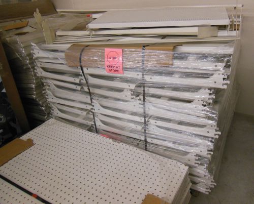 Huge lot of streater shelving - retail - warehouse for sale