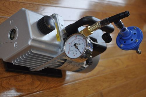 Milker Hardware Kit:Vacuum Pump+Regulator+Gauge+Tee Adapters Surge Devanal+ Cow+
