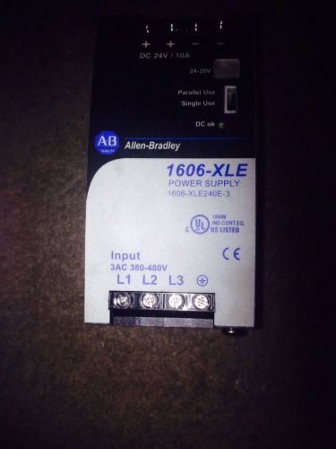 Allen Bradley 1606-XLE240E-3 Ser. A Power Supply