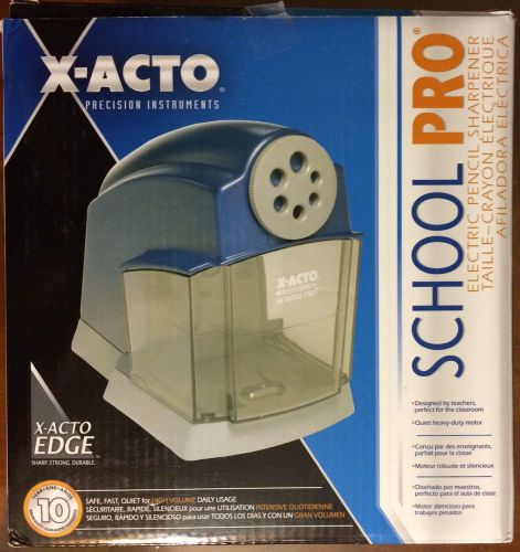 X Acto DESKTOP ELECTRIC PENCIL SHARPENER=SCHOOL PRO=WORKS GREAT=FREE SHIPPING