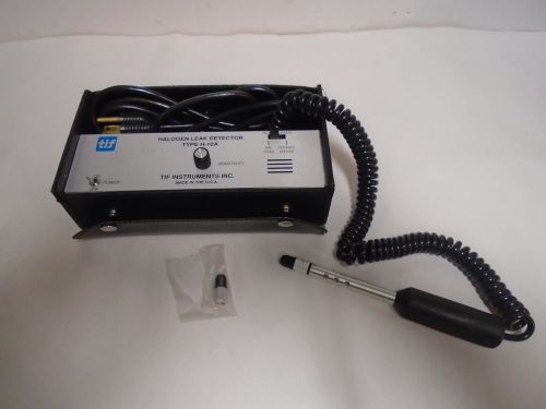 Tif h-10a halogen refrigerant leak detector w/ case, ac pump style for sale