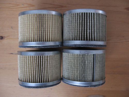 Lof of 4 Air Filters - 909507 - for Becker Pumps - New Old Stock