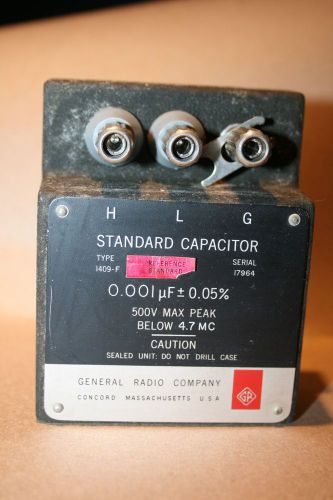 General Radio 1409-F Standard Capacitor