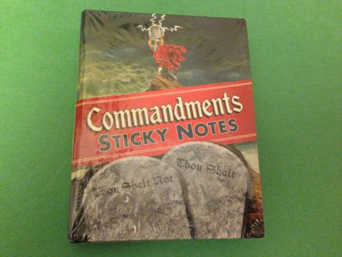 Commandment Sticky Notes