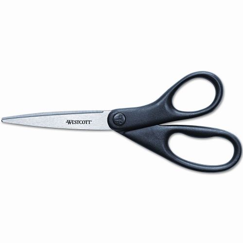 Design Line Stainless Steel Scissors, 8in, 3-1/8in Cut, L/R Hand