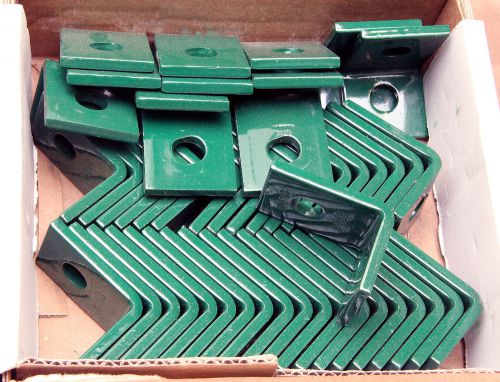 Genuine unistrut p1068 gr 2 hole 90 degree angle bracket green box of 50 for sale