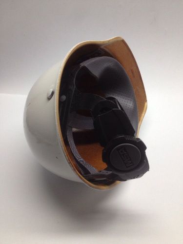 Msa safety works skullgard cap hard hat, natural - painted w/ ratchet suspension for sale