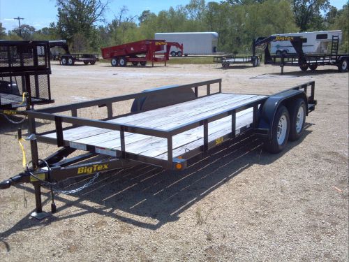 New- 2015-77&#034;x 16&#039; big tex  utility quad rtv  atv  mower  4 wheeler trailer for sale