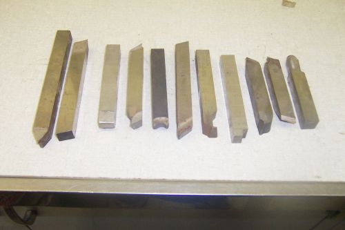 1/2&#034; HSS lathe tool bits  made in USA