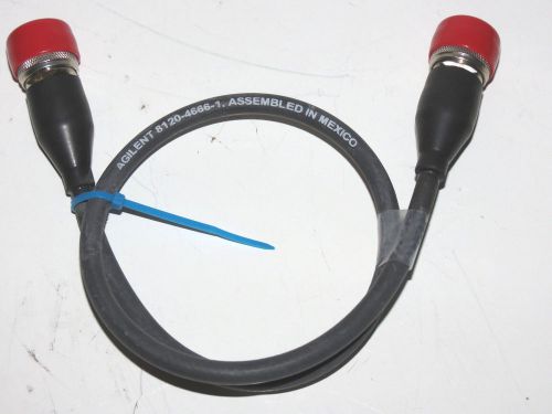 HP 8120-4666-1  50 Ohm N to N Male Plug RF Test Cable 12&#034;