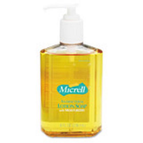 12 Lot:  Micrell Antibacterial Lotion Soap with Moisturizers, 8 Oz. Pump Bottle,