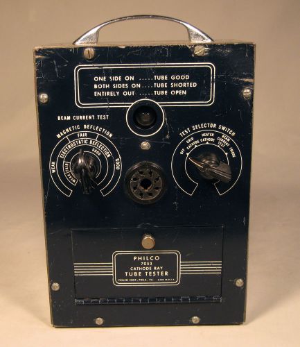 Philco Cathode Ray Tube Tester Model 7053