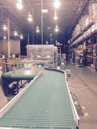 Douglas Continuous Motion Case Packer / MW7 Shrink-Wrapper + 50ft Conveyor Syst