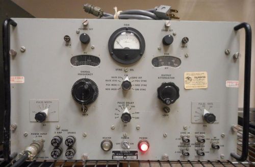 Ts-419a/u vintage military rf signal generator 900-2100 mhz cw &amp; pulse output for sale