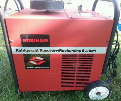 Robinair refrigerant recovery recharging system