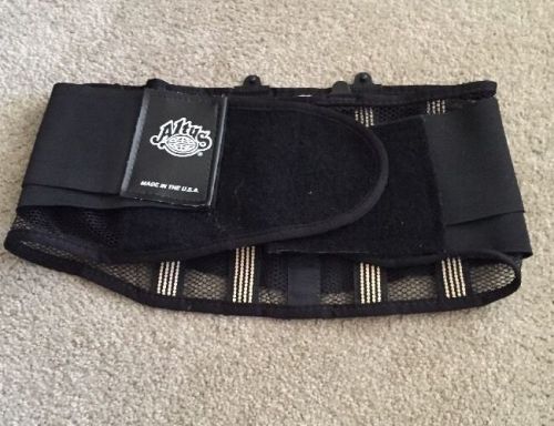 Altus Medium Heavy Duty Elastic Back Support Belt Detachable Suspenders WBS-100