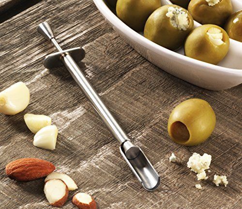 NEW Stainless Steel Olive Stuffer