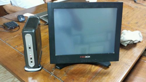 Firebox 15&#034; POS Touch Screen Monitor with Windows Tower