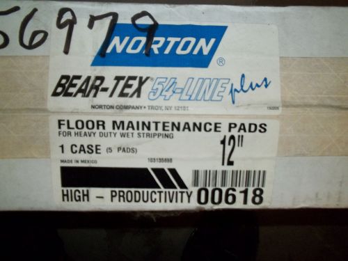 Bear Tex Floor Maintenance Pads 12&#034; 00618