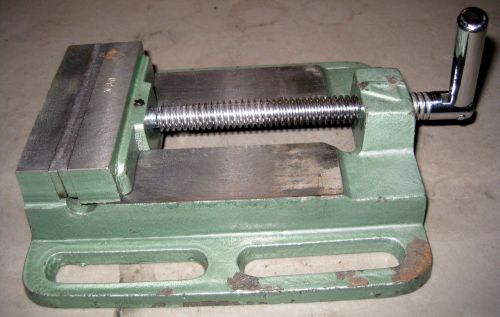 GOOD 4&#034; MACHINE DRILL PRESS VISE, NO MANUFACTURE NAME SHOWN ON VISE, MADE IN USA