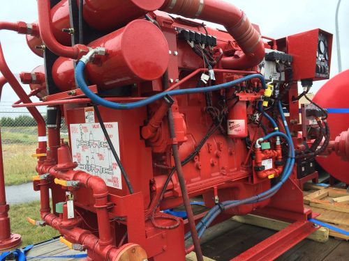 Cummins fire pump --vertical turbine-575 hp==4500 gpm-unused! - fm approved for sale