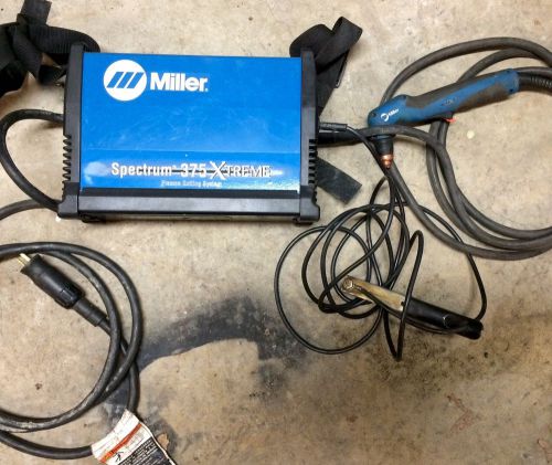 Miller spectrum 375 x-treme plasma cutter &amp; xt-30 torch for sale