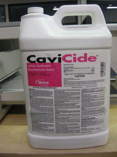 Metrex Cavicide Surface Disinfectant 2.5 Gallon Bottle Item 13-1025 C/2