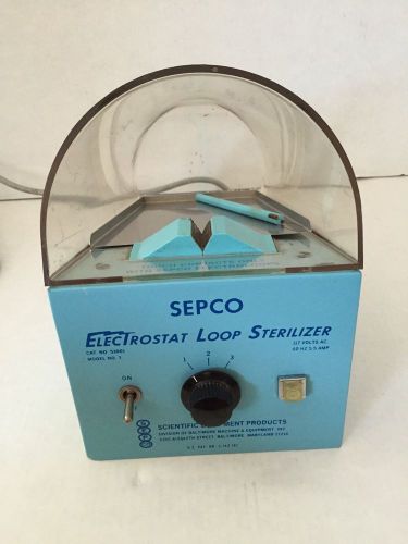 Sepco Electrostat Loop Sterilizer