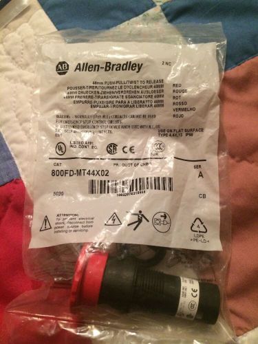 Allen Bradley 800FD-MT44X02, 800FDMT44X02 FREE SHIPPING