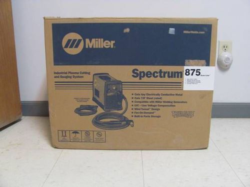 NEW Miller Spectrum 875 Auto-Line Plasma Cutter