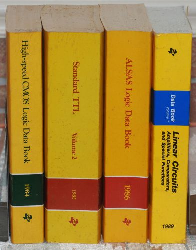 Texas Instrument Databook Collection 1984 - 1989 4 Volumes English