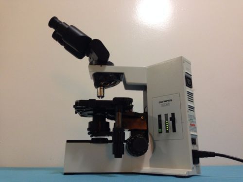 OLYMPUS BX40  MICROSCOPE With ERGONOMIC HEAD