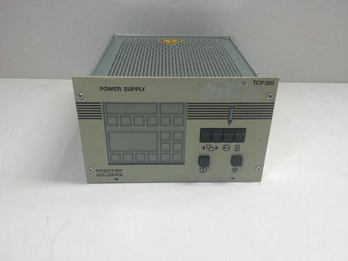 Pfeiffer Vacuum TCP 380 Turbo Pump Controller, Model PM C01 490, TESTED