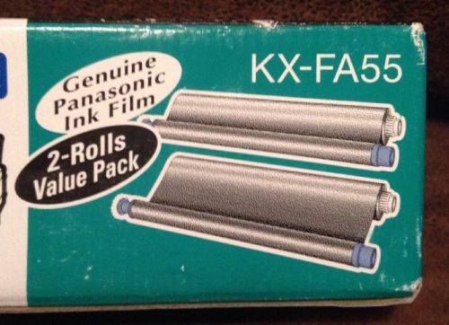 Panasonic KX-FA55 Replacement Film 2 Roll Value Pack KX FA55 Unopened