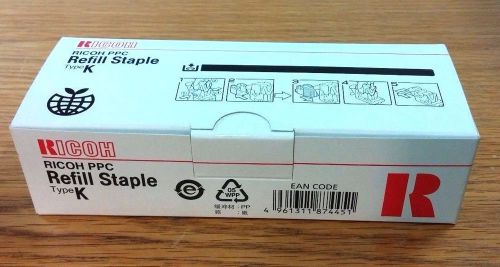 Ricoh PPC Staple Refills Type K 3-pk (3 x 5000 staples) 502R-AM / 410802 Aficio