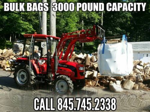 Bulk Bags for wood,coal,rubbish,feed,sand,etc-Each bag can hold up to 3000 lbs!