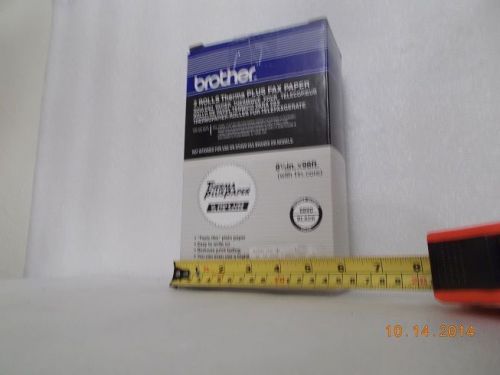 Brother Therma Plus Fax Paper 2 ROLLS MODEL #6895  BLACK