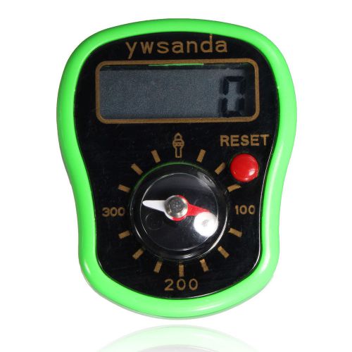Electronic Digital LCD Ring Hand Finger Tally Counter Golf Prayer Head Count New