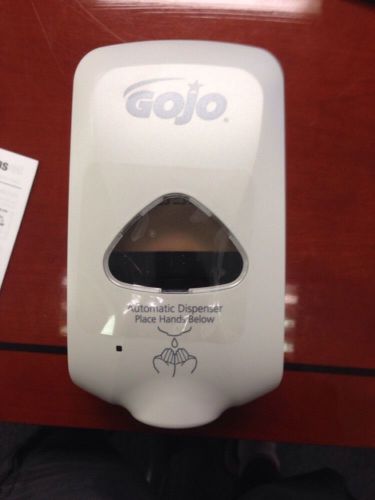 Gojo 2740-01 dove gray tfx touch free dispenser with matte finish brand new for sale