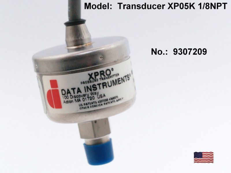 HONEYWELL DATA XPRO PRESSURE TRANSDUCER 9307209, 0 TO 5K, PSIG 4- 20 mA, 1/8NPT