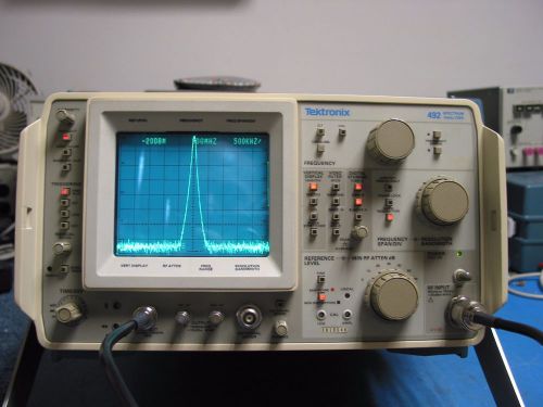 Tektronix 492 Spectrum Analyzer 50 kHz. to 21 GHz. (to 220 GHz.)